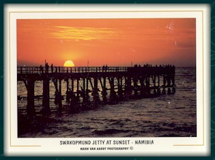 Swakopmund Jetty at Sunset